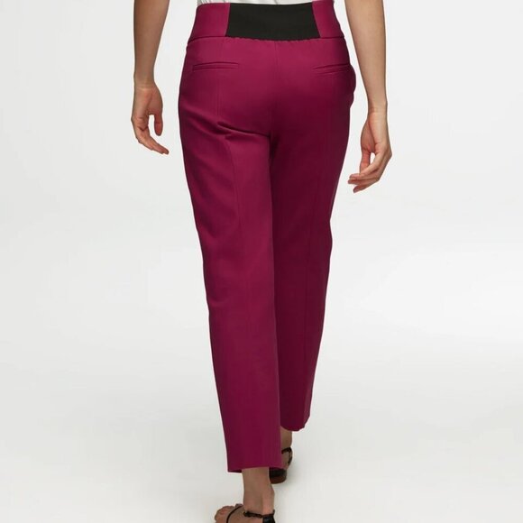 Argent Flex Waist Trouser Magenta Size 2 - Picture 2 of 5
